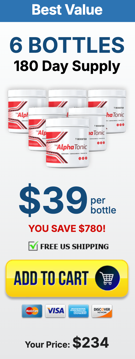 Alpha Tonic Buy 6 Bottles
